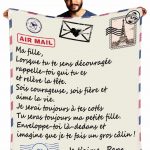Plaid Personnalisé Épais en Polaire 