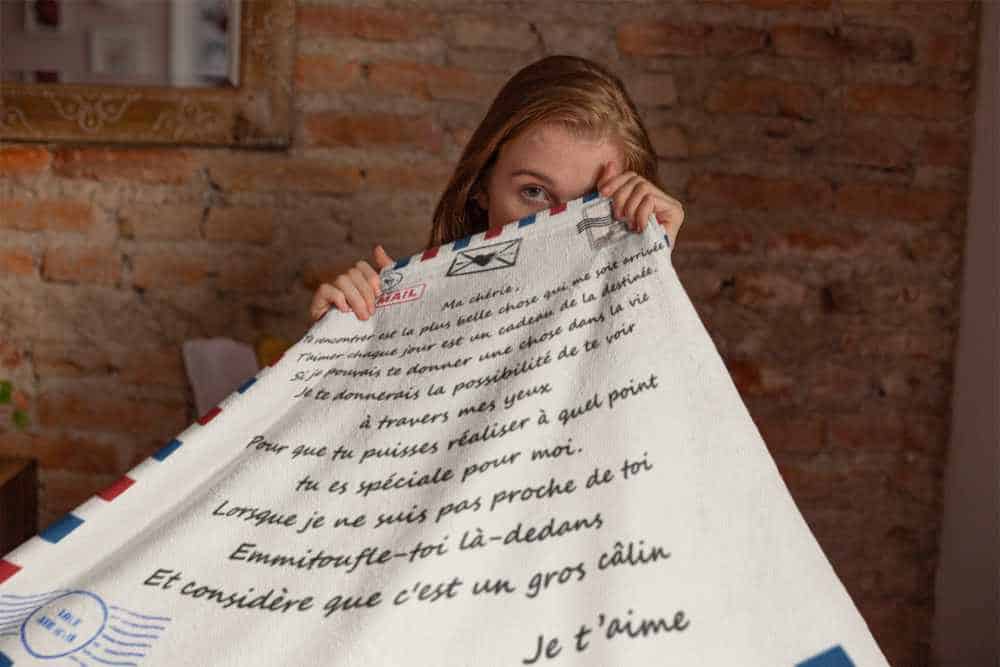 plaid pour offrir à sa copine
