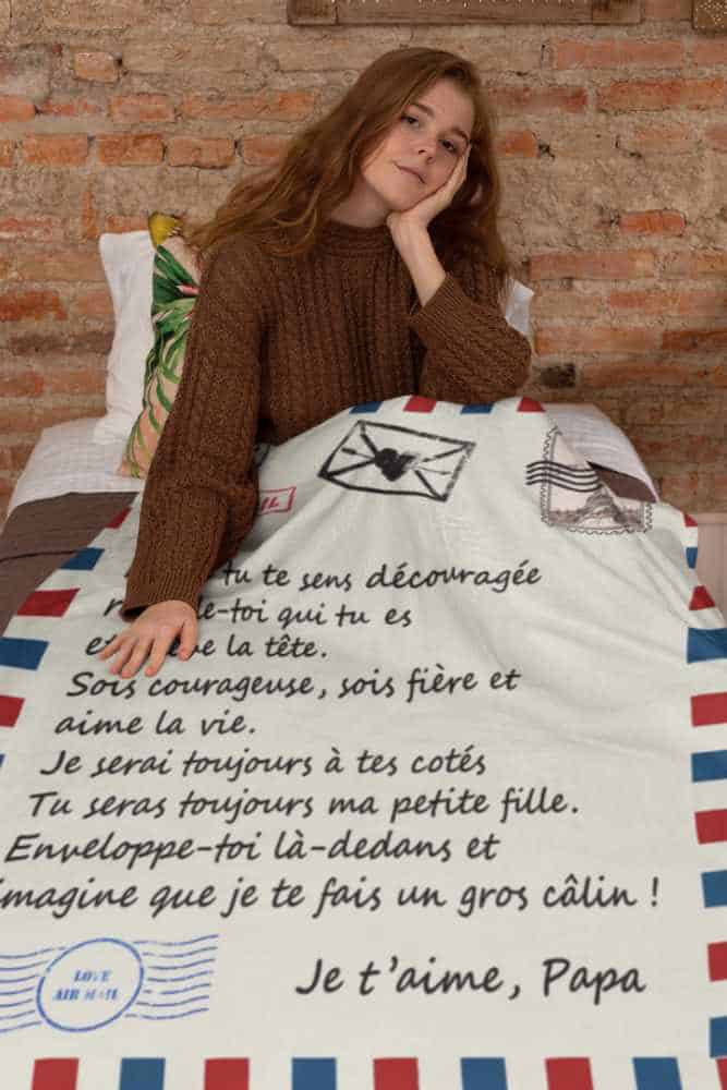 Plaid Personnalisé Épais en Polaire 