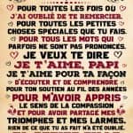 Plaid Personnalisé à offrir à son Papi, signé ta petite-fille